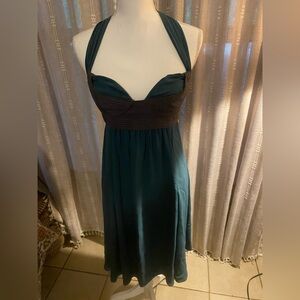 Proenza Schouler Teal and Gray  Dress Size 4/6